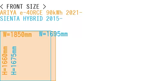 #ARIYA e-4ORCE 90kWh 2021- + SIENTA HYBRID 2015-